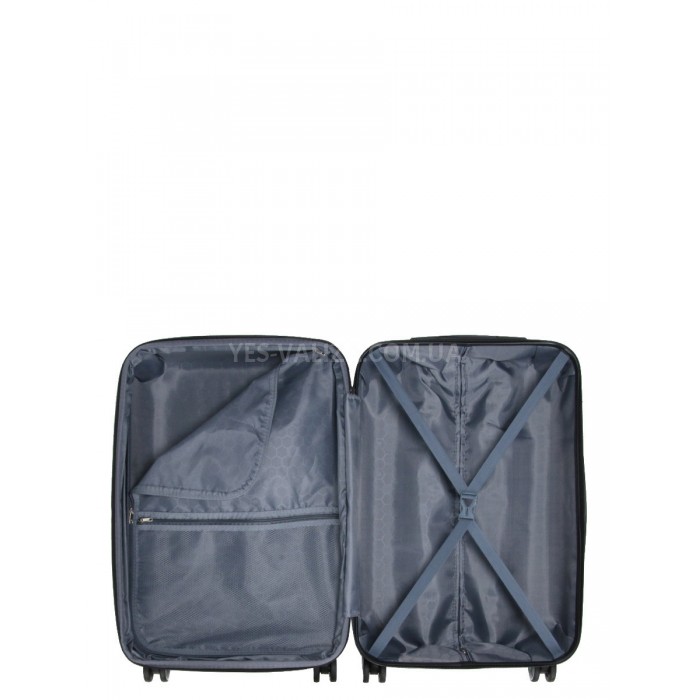 Чемодан Франция средний M чёрный 66х42х26(+5см/74л/3.5кг/Worldline 623, фото 10