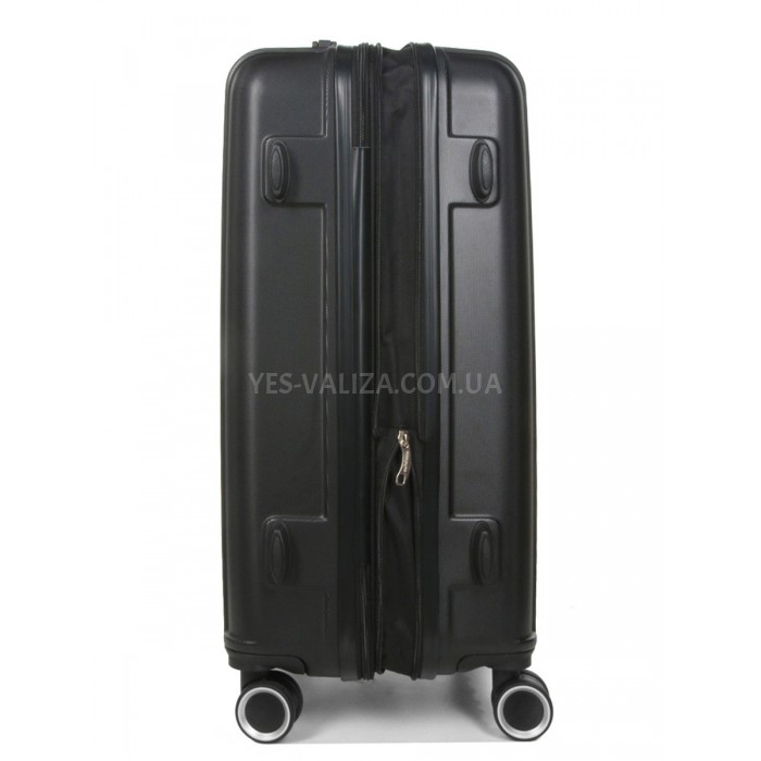 Валіза Франція середня M чорна 66х42х26(+5)см/74л/3.5кг/Worldline 623, фото 7