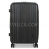 Чемодан Франция средний M чёрный 66х42х26(+5см/74л/3.5кг/Worldline 623, фото 13