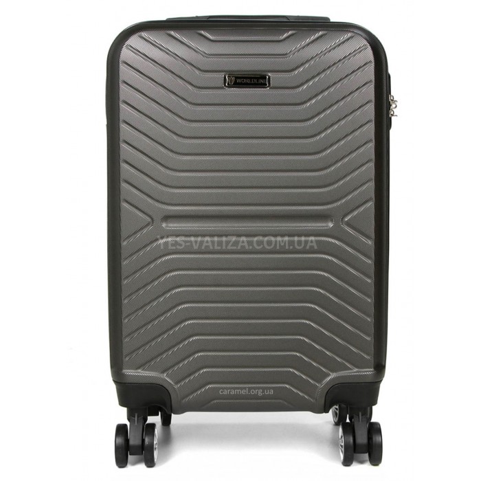 Чемодан Франция малый S серый 55х35х24см/42л/2.6кг/Worldline 625, фото 3