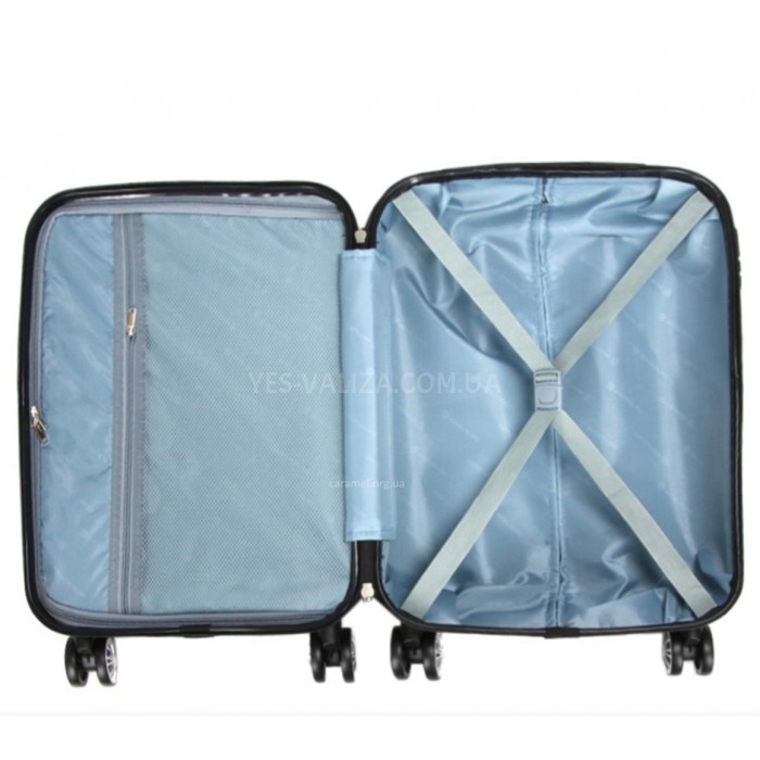 Чемодан Франция малый S серый 55х35х24см/42л/2.6кг/Worldline 625, фото 10