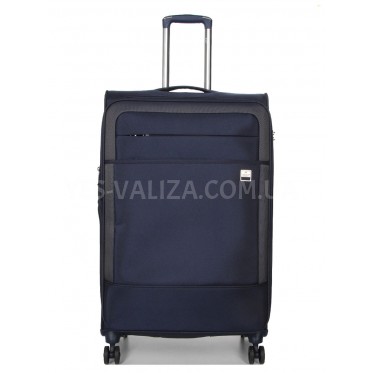 Валіза велика L тканина синя 80х46х30(+5)см/96л/4.1кг/Airtex 832