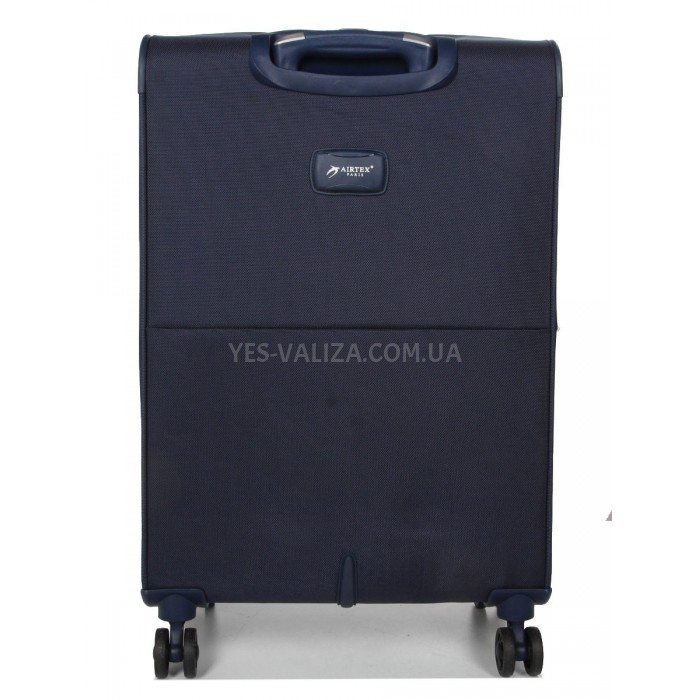 Валіза Airtex середня M тканина синя 68х42х28(+5)см/84л/3.3кг, фото 3