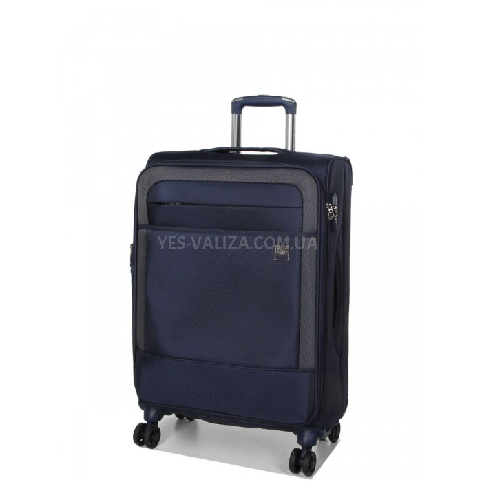 Чемодан Airtex средний M ткань синий 68х42х28(+5)см/84л/3.3кг, фото 2