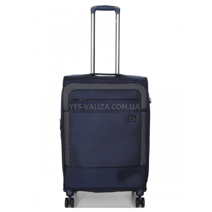 Валіза Airtex середня M тканина синя 68х42х28(+5)см/84л/3.3кг, фото 1