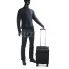 Валіза ручна поклажа S тканина чорна 55х35х20+5см/38л/2.7кг/Airtex 832, фото 18