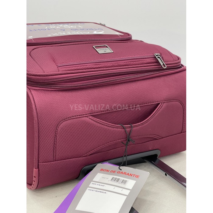 Валіза Airtex ручна поклажа S тканина червона 55х35х20(+5)см/42л/1.9кг, фото 7