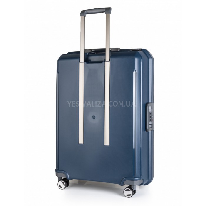 Чемодан большой L полипропилен синий 75х54х31см/110л/5кг/Airtex 226, фото 2