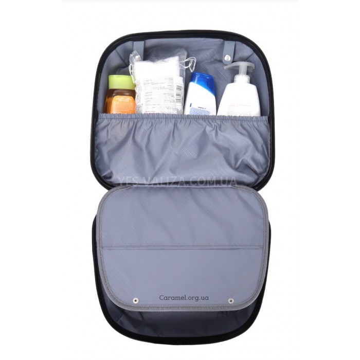 Кейс(ручна поклажа) Airtex поліпропілен чорний 37х31х17см/17л/1.1кг, фото 10