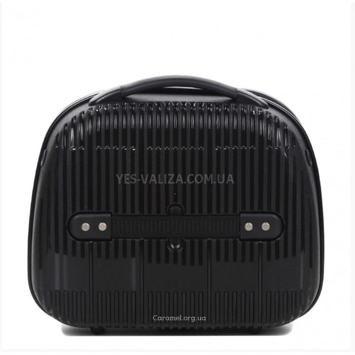 Кейс(ручна поклажа) Airtex поліпропілен чорний 37х31х17см/17л/1.1кг, фото 3