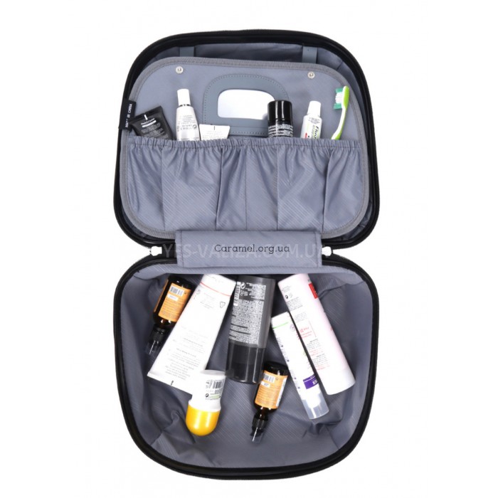 Кейс(ручна поклажа) Airtex поліпропілен чорний 37х31х17см/17л/1.1кг, фото 9