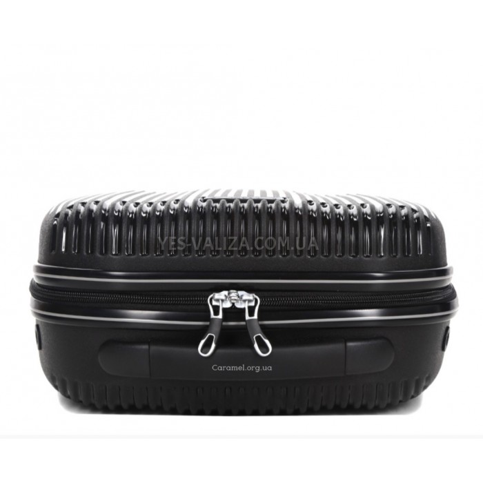 Кейс(ручна поклажа) Airtex поліпропілен чорний 37х31х17см/17л/1.1кг, фото 7