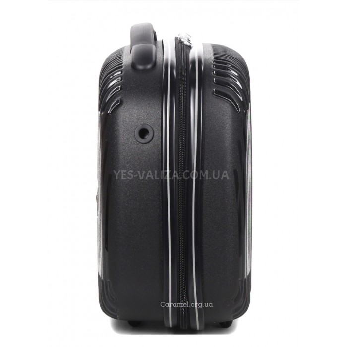 Кейс(ручна поклажа) Airtex поліпропілен чорний 37х31х17см/17л/1.1кг, фото 6