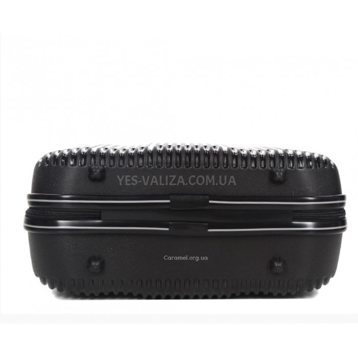 Кейс(ручна поклажа) Airtex поліпропілен чорний 37х31х17см/17л/1.1кг, фото 8