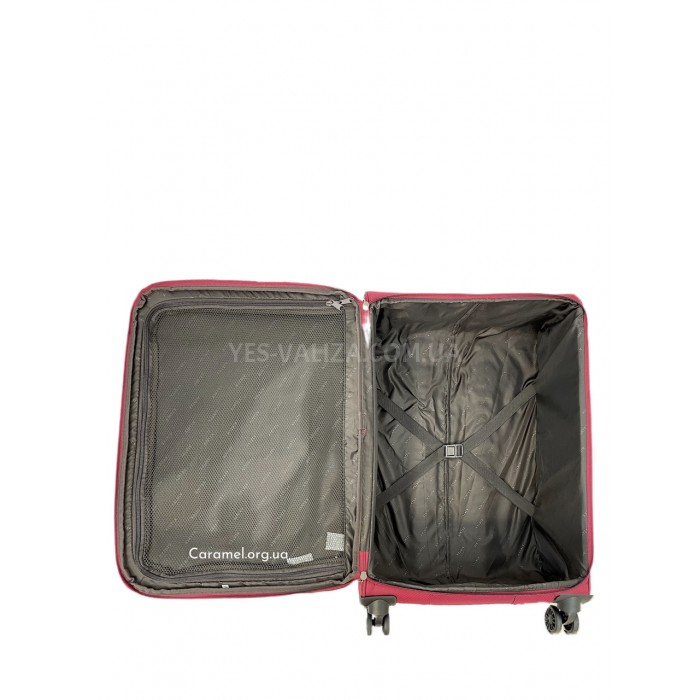 Валіза Airtex велика L тканина червона 75х47х30(+5)см/110л/2.9кг, фото 6