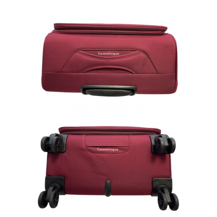 Валіза Airtex велика L тканина червона 75х47х30(+5)см/110л/2.9кг, фото 4