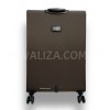 Валіза Airtex середня M тканина коричнева 67х42х27(+5)см/80л/2.4кг, фото 8