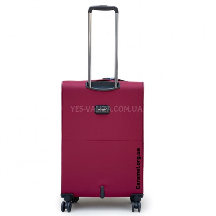 Валіза Airtex середня M тканина червона 67х42х27(+5)см/80л/2.4кг, фото 4