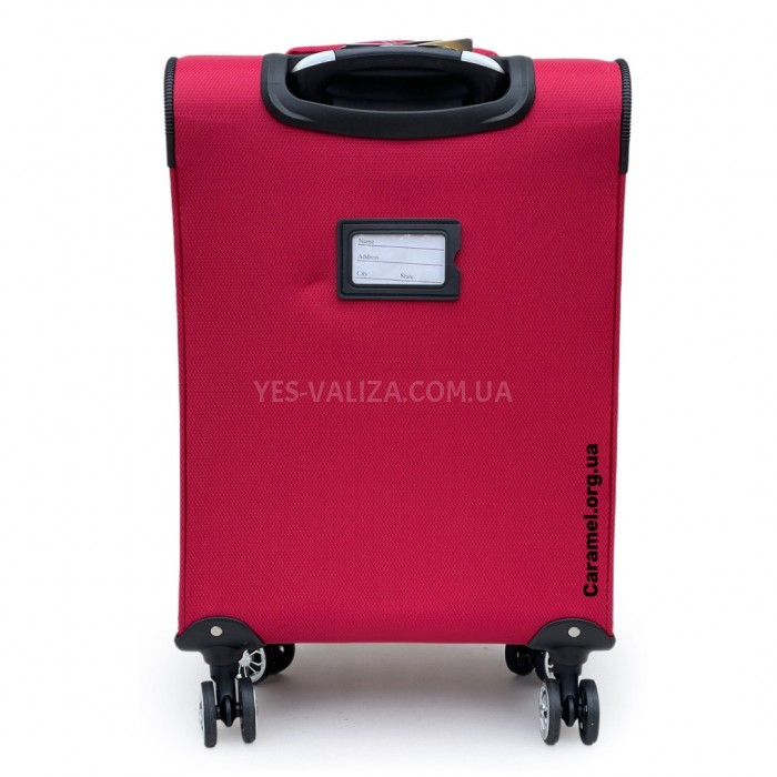 Валіза Airtex ручна поклажа S тканина червона 55х35х20(+5)см/42л/2.1кг, фото 5