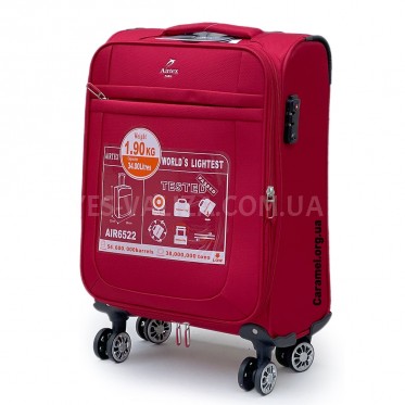 Чемодан Airtex ручная кладь S ткань красный 55х35х20(+5)см/42л/2.1кг