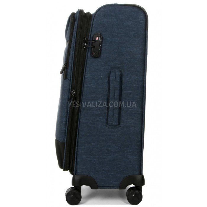 Валіза Airtex велика L тканина синя 79х48х32(+5)см/127л/4.8кг, фото 6