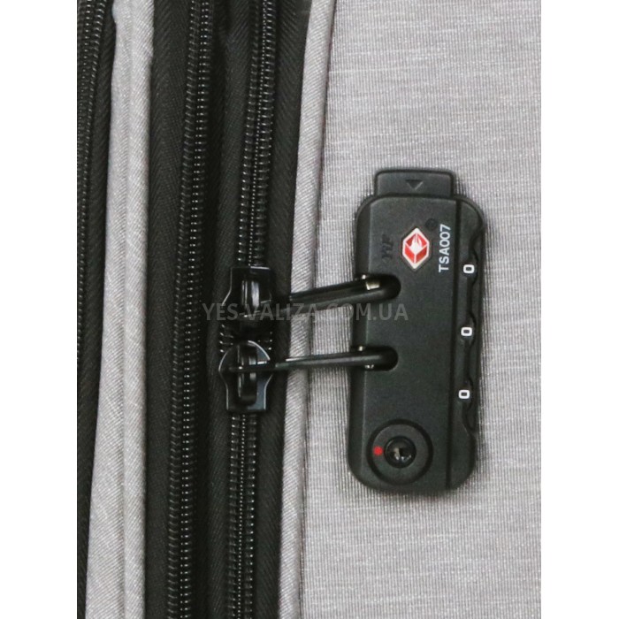 Чемодан Airtex средний M ткань св.серый 66х44х29(+5)см/88л/3кг, фото 3 Чемодан Airtex средний M ткань св.серый 66х44х29(+5)см/88л/3кг, фото 3
