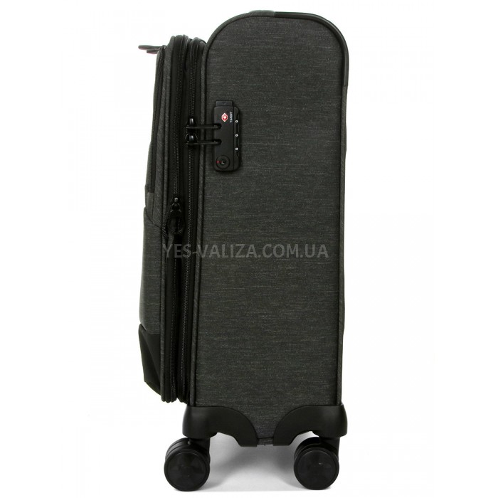 Чемодан Airtex малый S ткань серый 54х40х23(+5)см/50л/2.8кг, фото 10