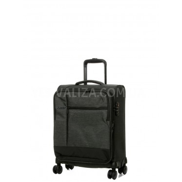 Валіза Airtex мала S тканина сіра 54х40х23(+5)см/50л/2.8кг