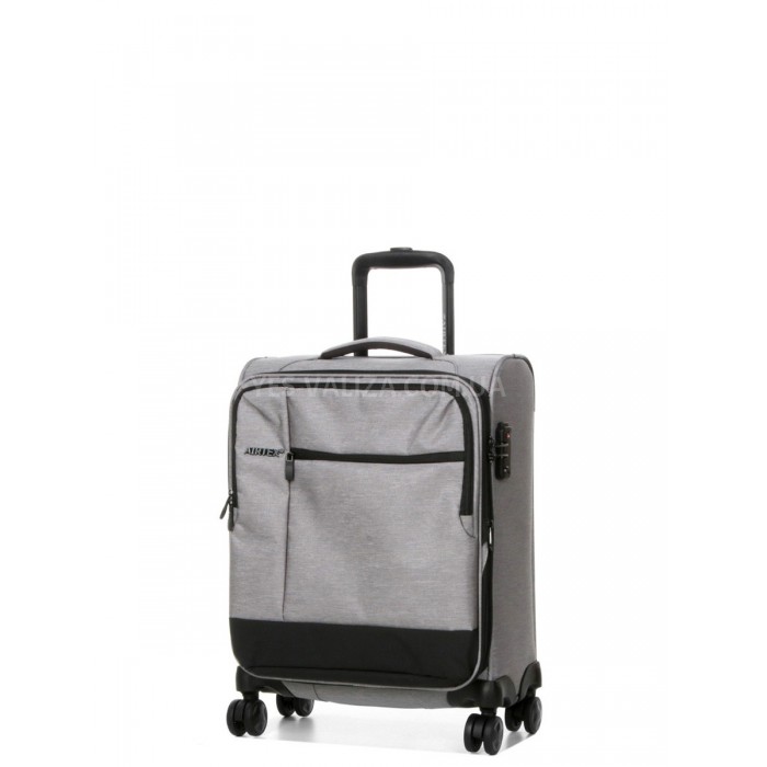 Чемодан Airtex малый S ткань св.серый 54х40х23(+5)см/50л/2.8кг, фото 1