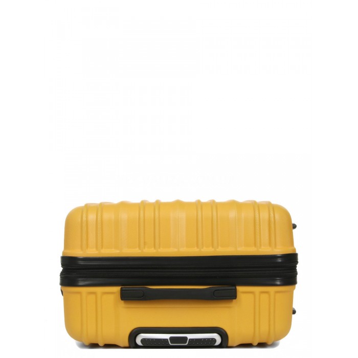 Чемодан Франция большой L жёлтый 76х49х31+5/110л/4.3кг/Worldline 623, фото 7