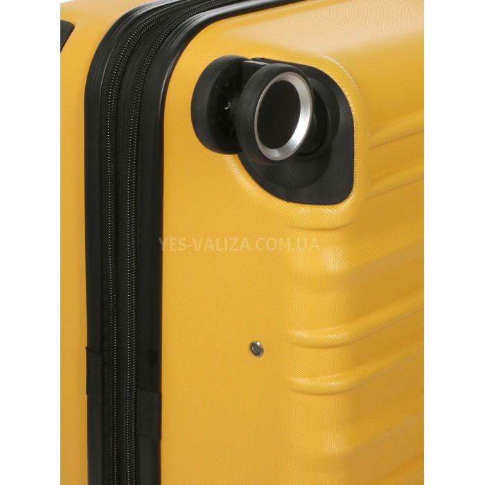 Чемодан Франция большой L жёлтый 76х49х31+5/110л/4.3кг/Worldline 623, фото 9