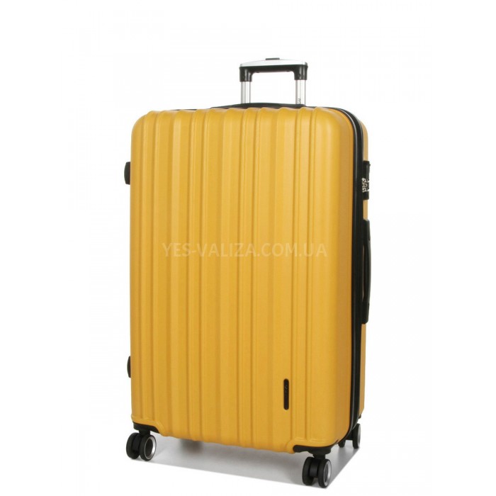 Валіза Франція велика L жовта 76х49х31+5/110л/4.3кг/Worldline 623, фото 1
