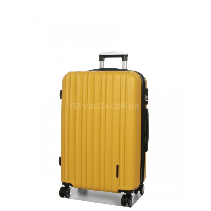 Чемодан Франция средний M жёлтый 66х42х26(+5см/74л/3.5кг/Worldline 623, фото 2
