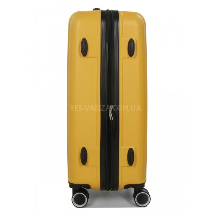 Валіза Франція середня M жовта 66х42х26(+5)см/74л/3.5кг/Worldline 623, фото 5