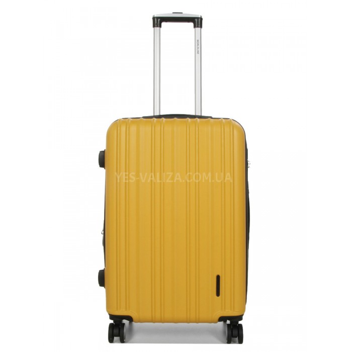 Чемодан Франция средний M жёлтый 66х42х26(+5см/74л/3.5кг/Worldline 623, фото 1
