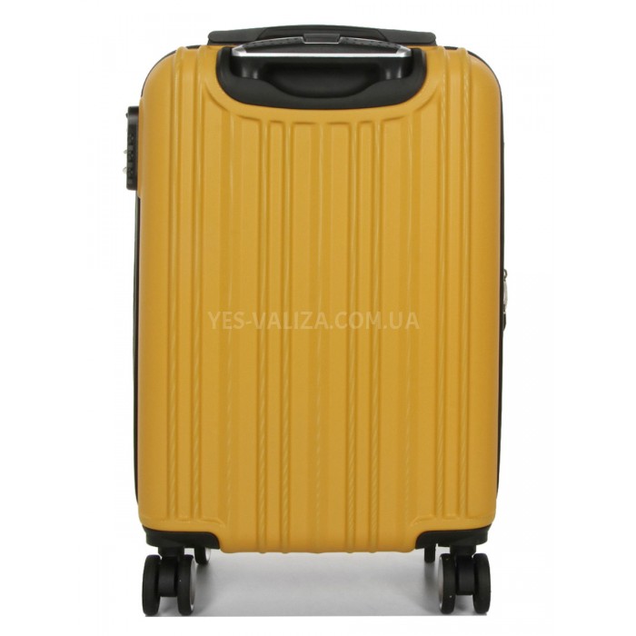 Чемодан ручная кладь S жёлтый 55х35х21(+5)см/38л/2.6кг/Worldline 623, фото 3