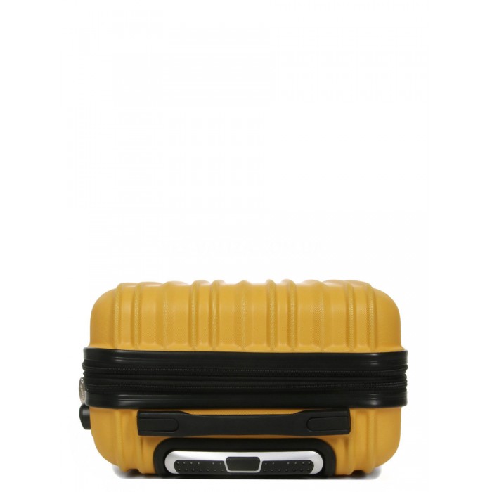 Валіза ручна поклажа S жовта 55х35х21(+5)см/38л/2.6кг/Worldline 623, фото 7