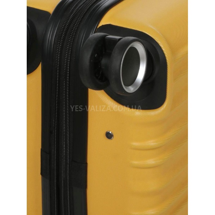 Валіза ручна поклажа S жовта 55х35х21(+5)см/38л/2.6кг/Worldline 623, фото 9