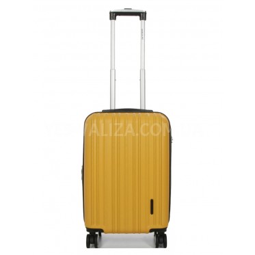 Чемодан ручная кладь S жёлтый 55х35х21(+5)см/38л/2.6кг/Worldline 623