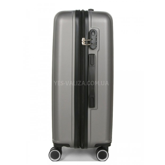 Чемодан Франция средний M серый 66х42х26(+5)см/74л/3.5кг/Worldline 623, фото 4