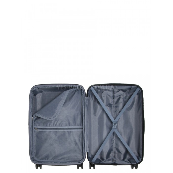 Чемодан Франция средний M серый 66х42х26(+5)см/74л/3.5кг/Worldline 623, фото 10