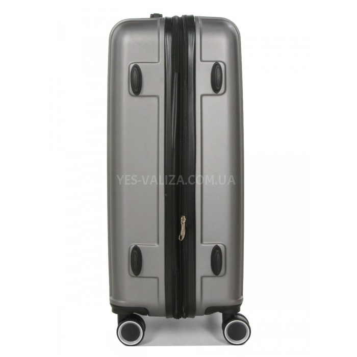 Чемодан Франция средний M серый 66х42х26(+5)см/74л/3.5кг/Worldline 623, фото 5