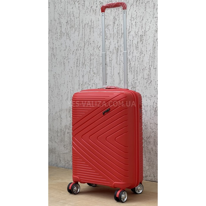 Валіза Airtex ручна поклажа S поліпропілен червона55х37х22см/38л/2.5кг, фото 2
