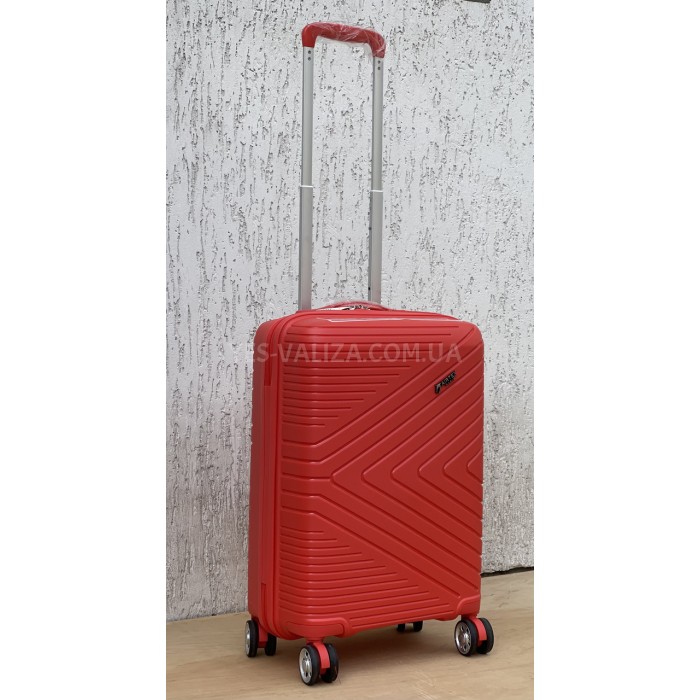 Валіза Airtex ручна поклажа S поліпропілен червона55х37х22см/38л/2.5кг, фото 4