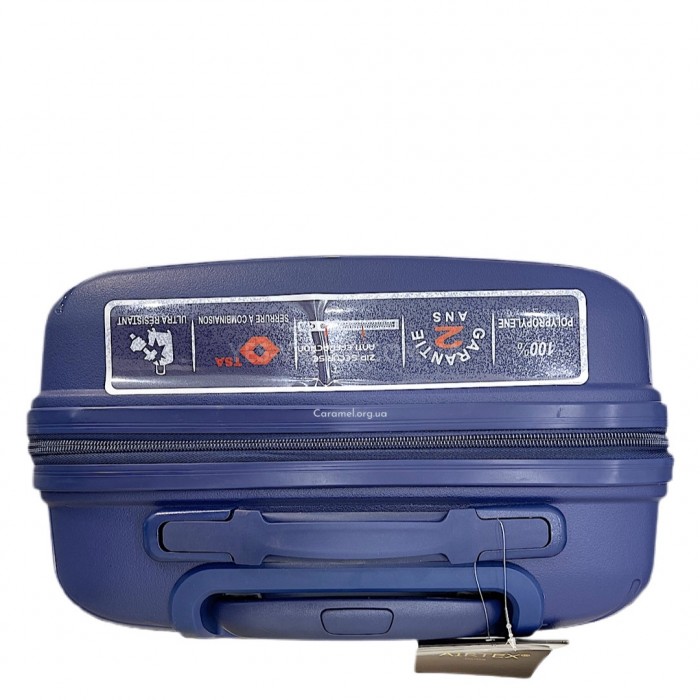 Валіза Airtex ручна поклажа S поліпропілен синя 55х37х22см/38л/2.5кг, фото 6