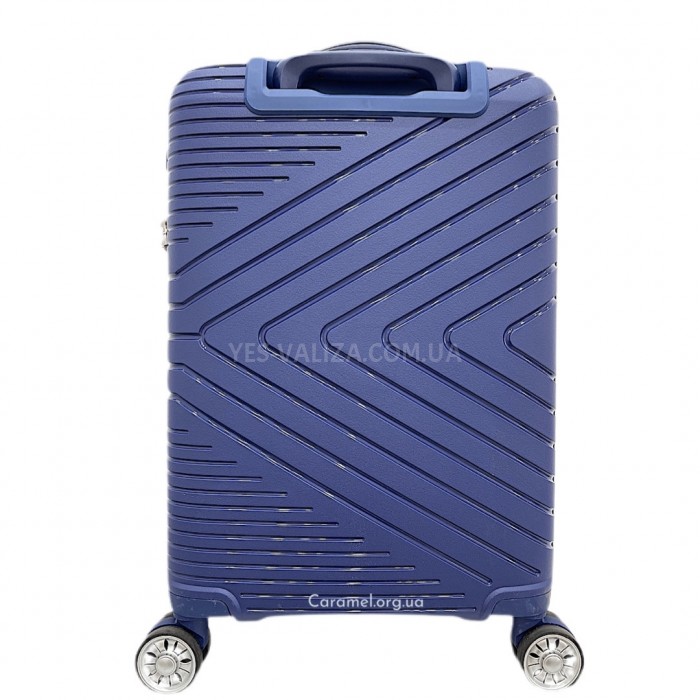 Валіза Airtex ручна поклажа S поліпропілен синя 55х37х22см/38л/2.5кг, фото 4