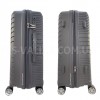 Валіза Airtex ручна поклажа S поліпропілен сіра 55х37х22см/38л/2.5кг, фото 9