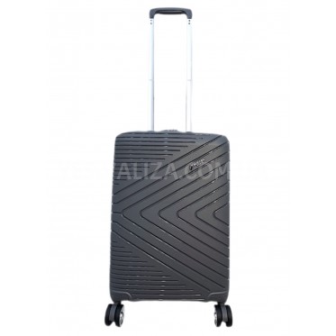 Валіза Airtex ручна поклажа S поліпропілен сіра 55х37х22см/38л/2.5кг