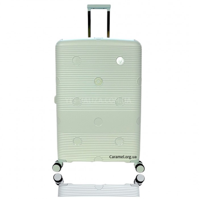 Валіза Airtex велика L поліпропілен зелена 77х52х31(+5)см/130л/4.6кг, фото 2