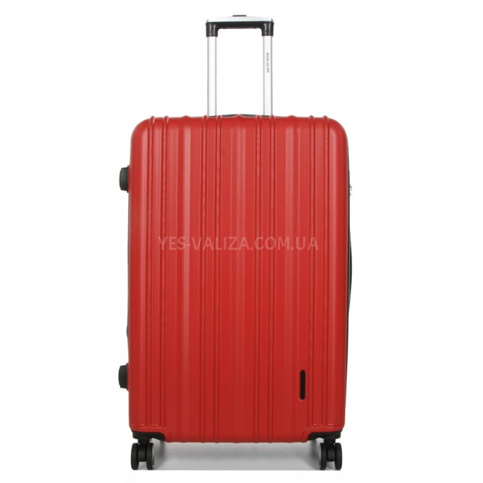 Валіза Worldline велика L червона 76х49х29(+5)см/115л/3.9кг, фото 1